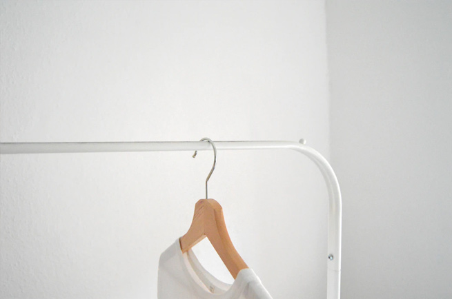 Wooden hangers are easy to use, but production is more complicated